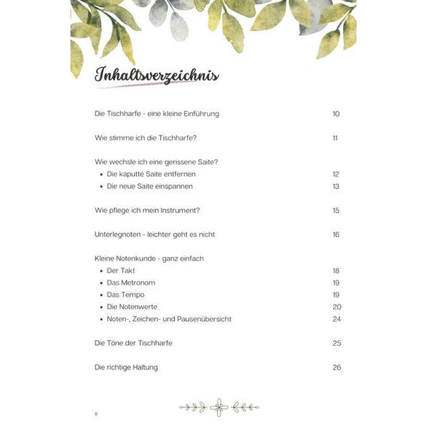 Claudia Groß Die kleine Tischharfen-Schule