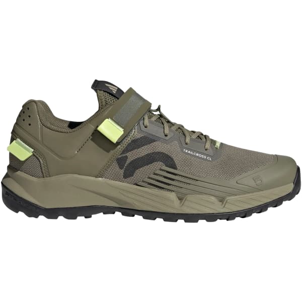 Chaussure VTT automatique FIVE TEN 5.10 TRAILCROSS CLIP-IN ORBIT GREEN/CARBON/CORE BLACK