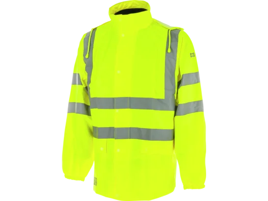 Veste de pluie haute visibilité EN 20471 3.2 et EN 343 3.1 Würth MODYF jaune