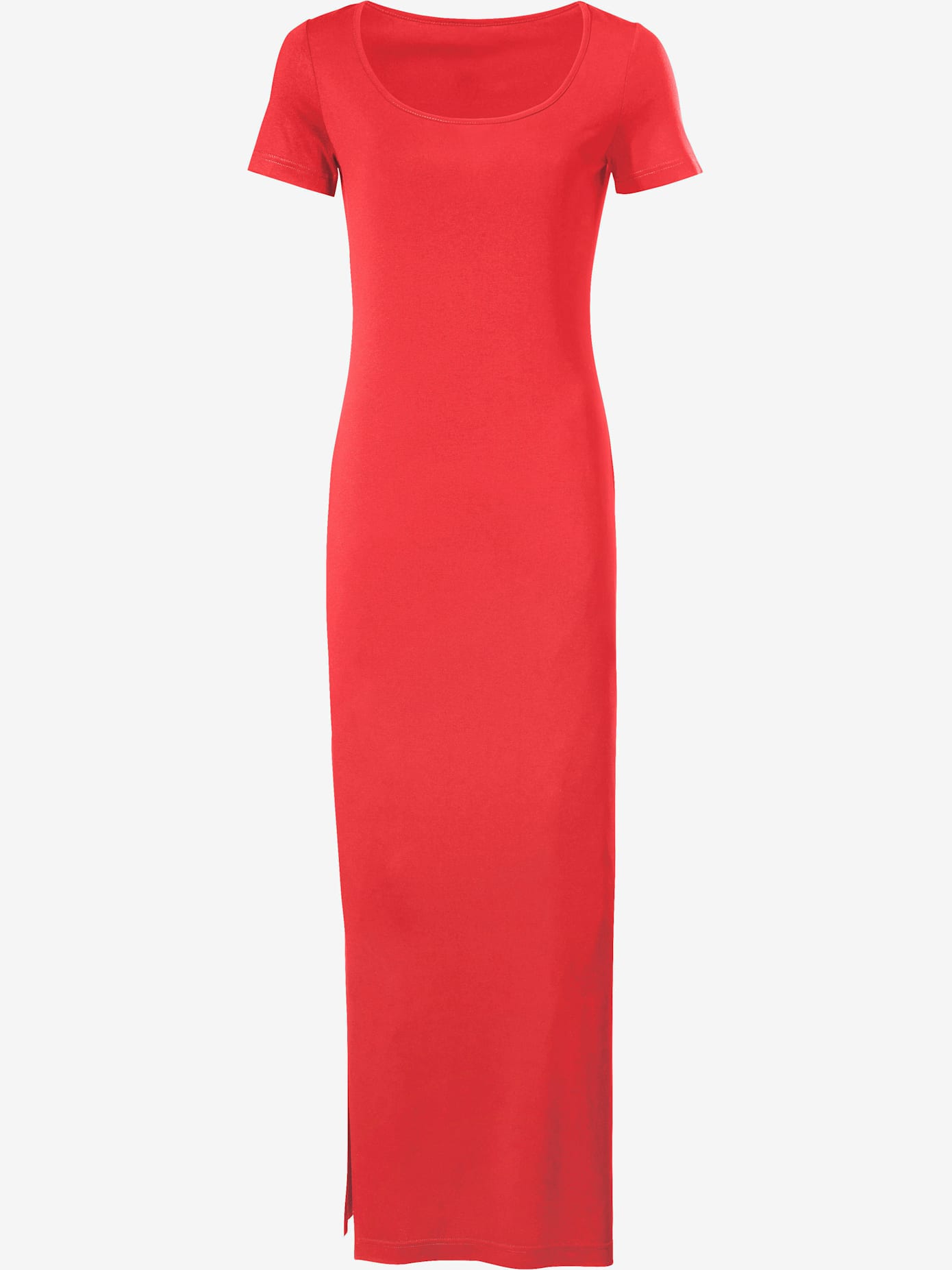 Robe en jersey coupe longue tendance, idéale pour l'été