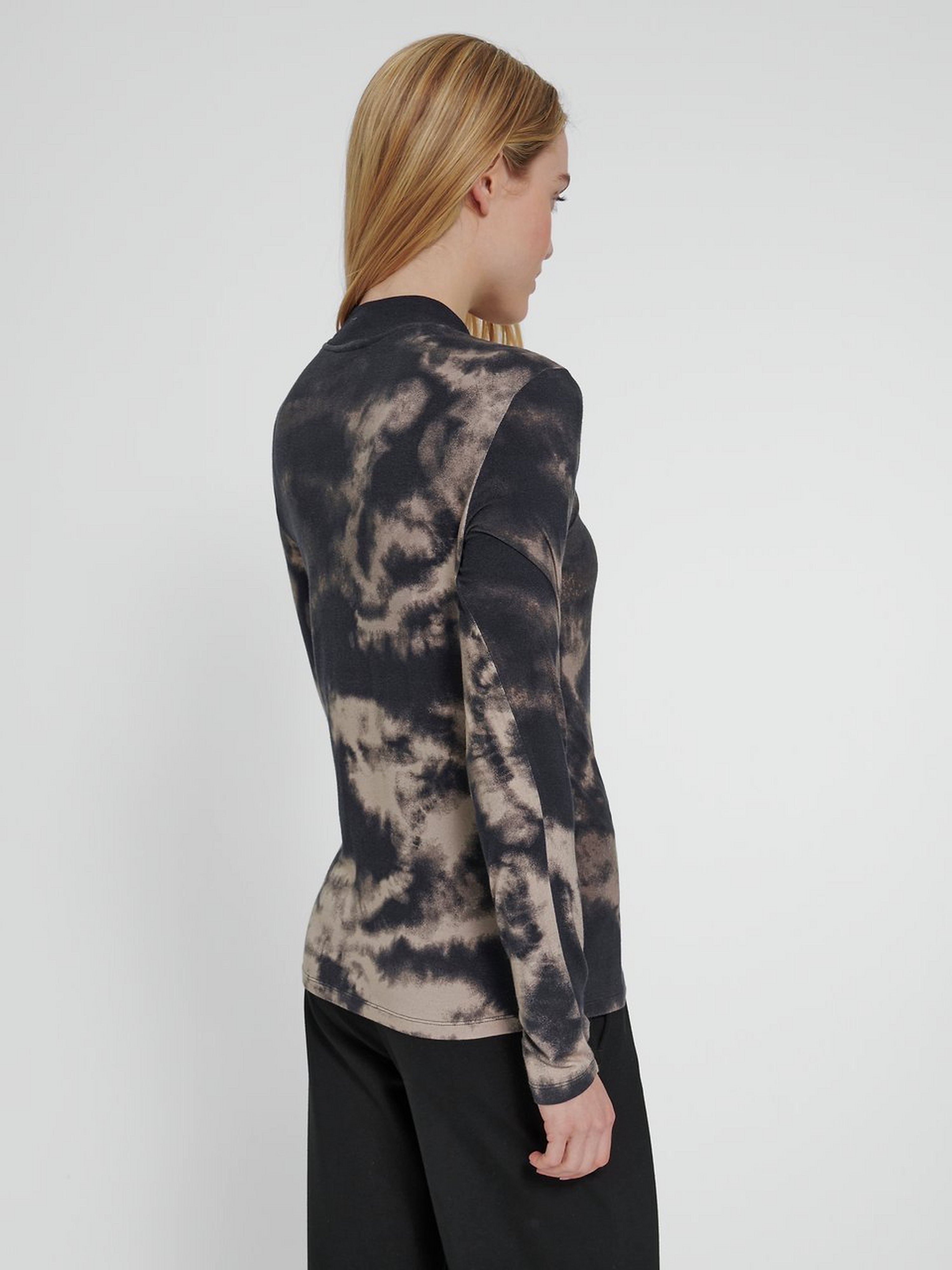 Shirt mit Stehkragen