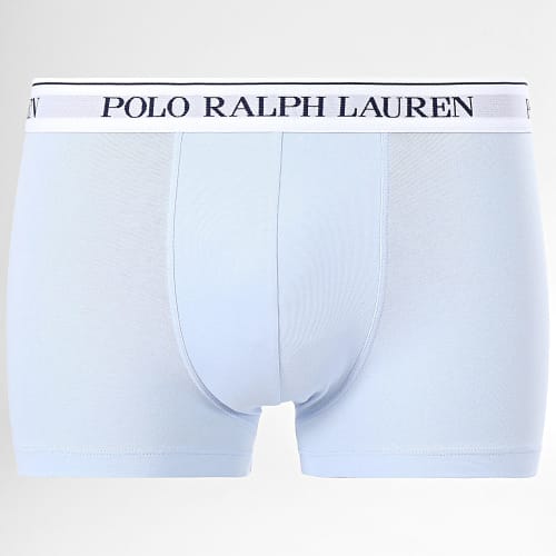 Lot De 3 Boxers Bleu Marine Bleu Clair Rose