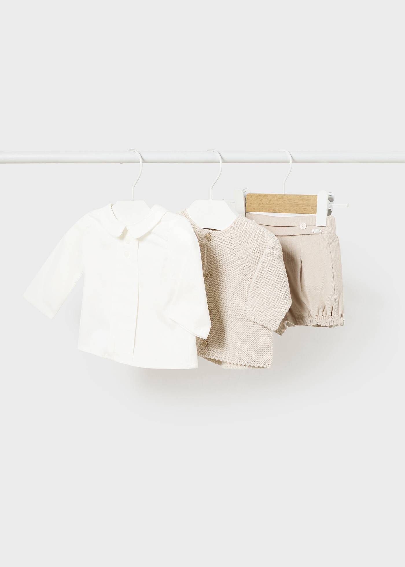 Conjunto de 3 peças para recém-nascido