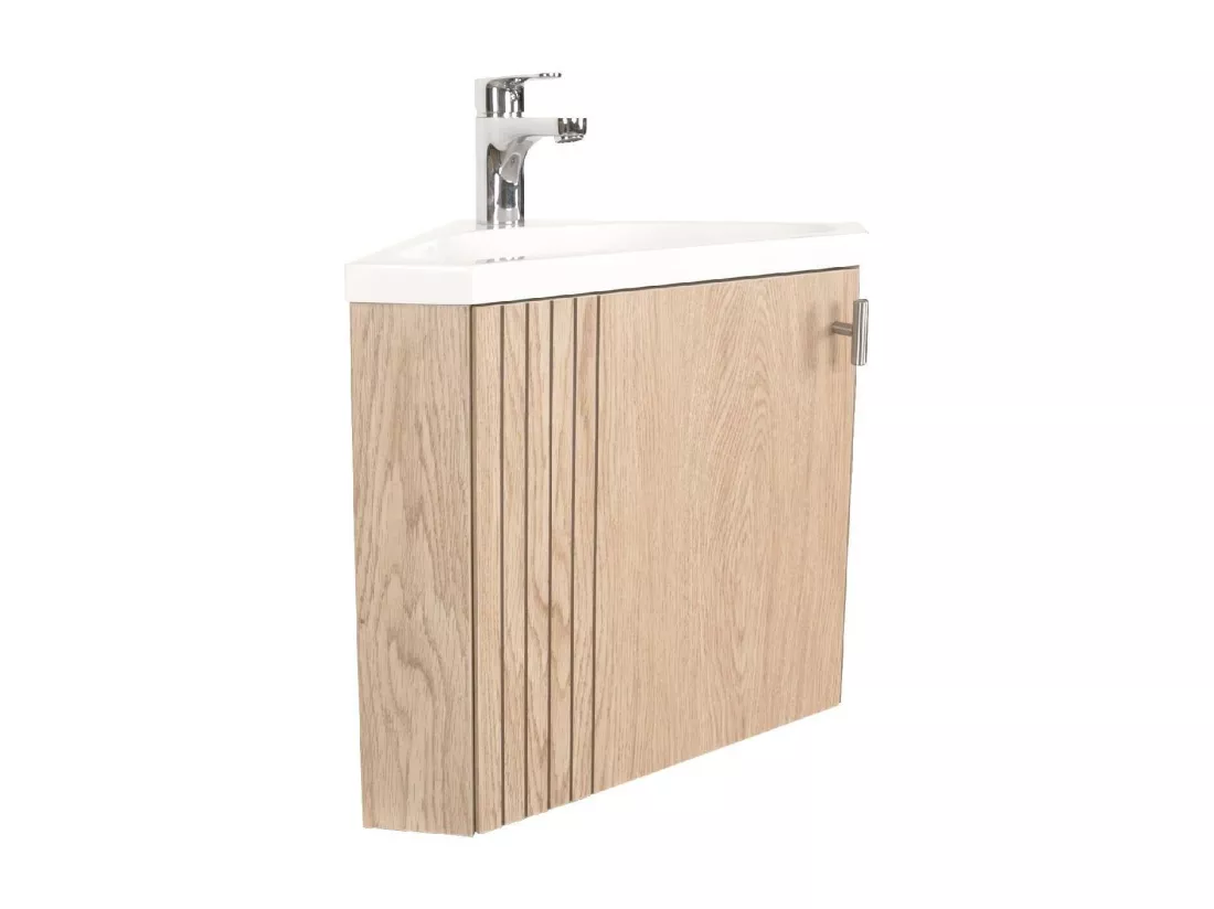Meuble lave-mains d'angle KODA