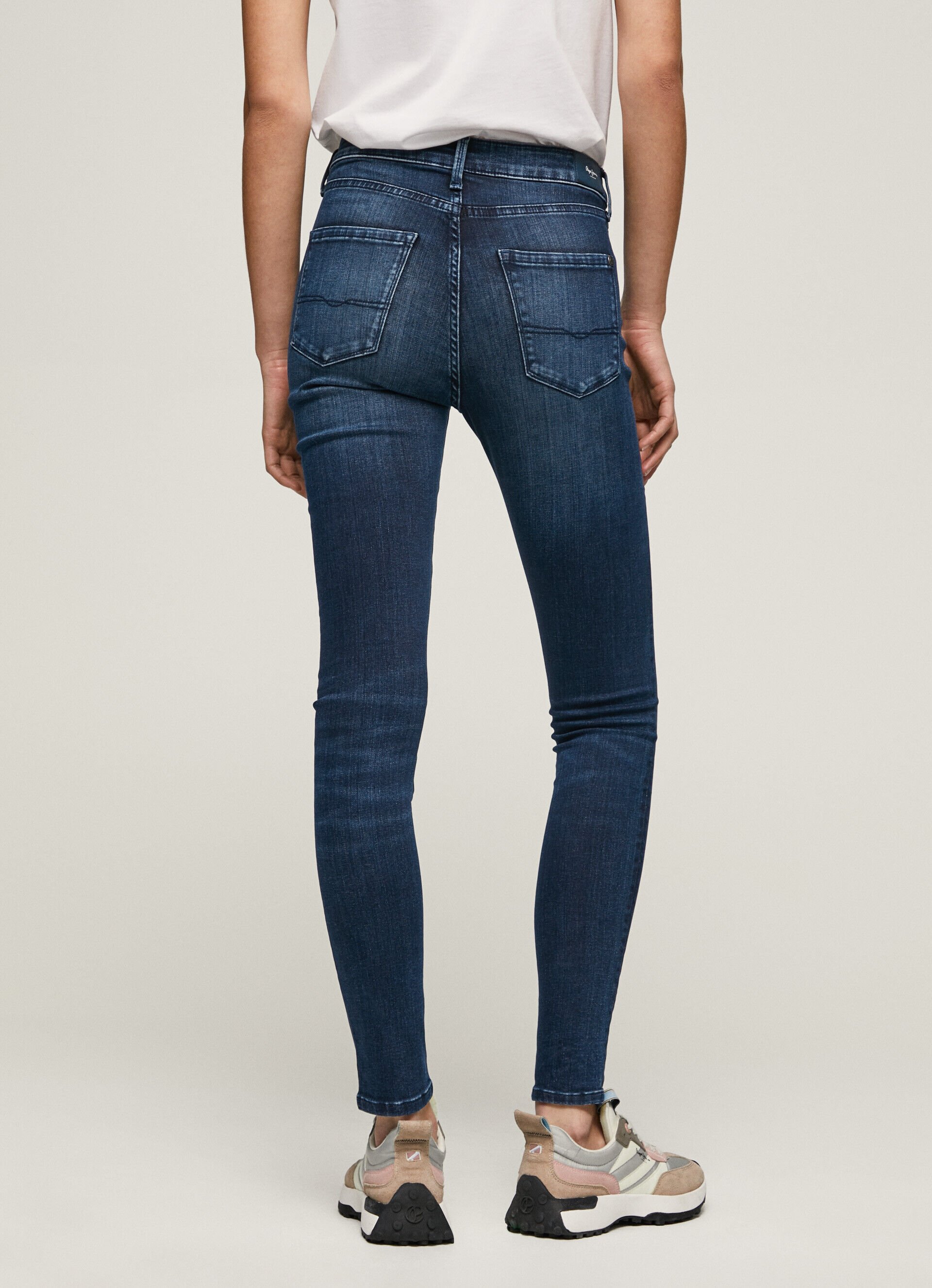 Calça jeans skinny de cintura alta Regent Fit - jeans