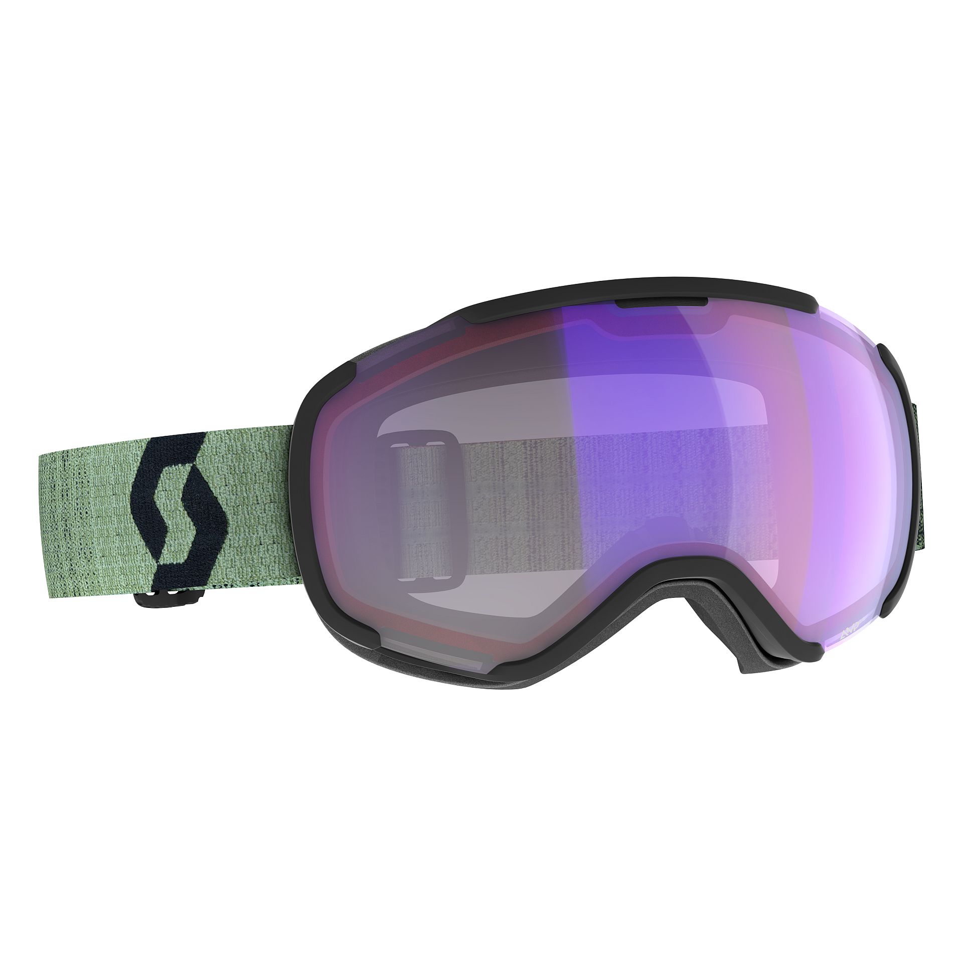 Scott Faze II LS soft green/blue chrome