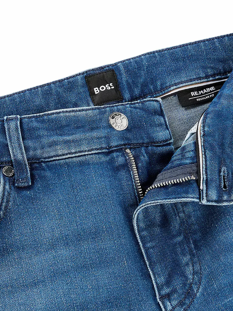 BOSS Jeans Regular Fit blau