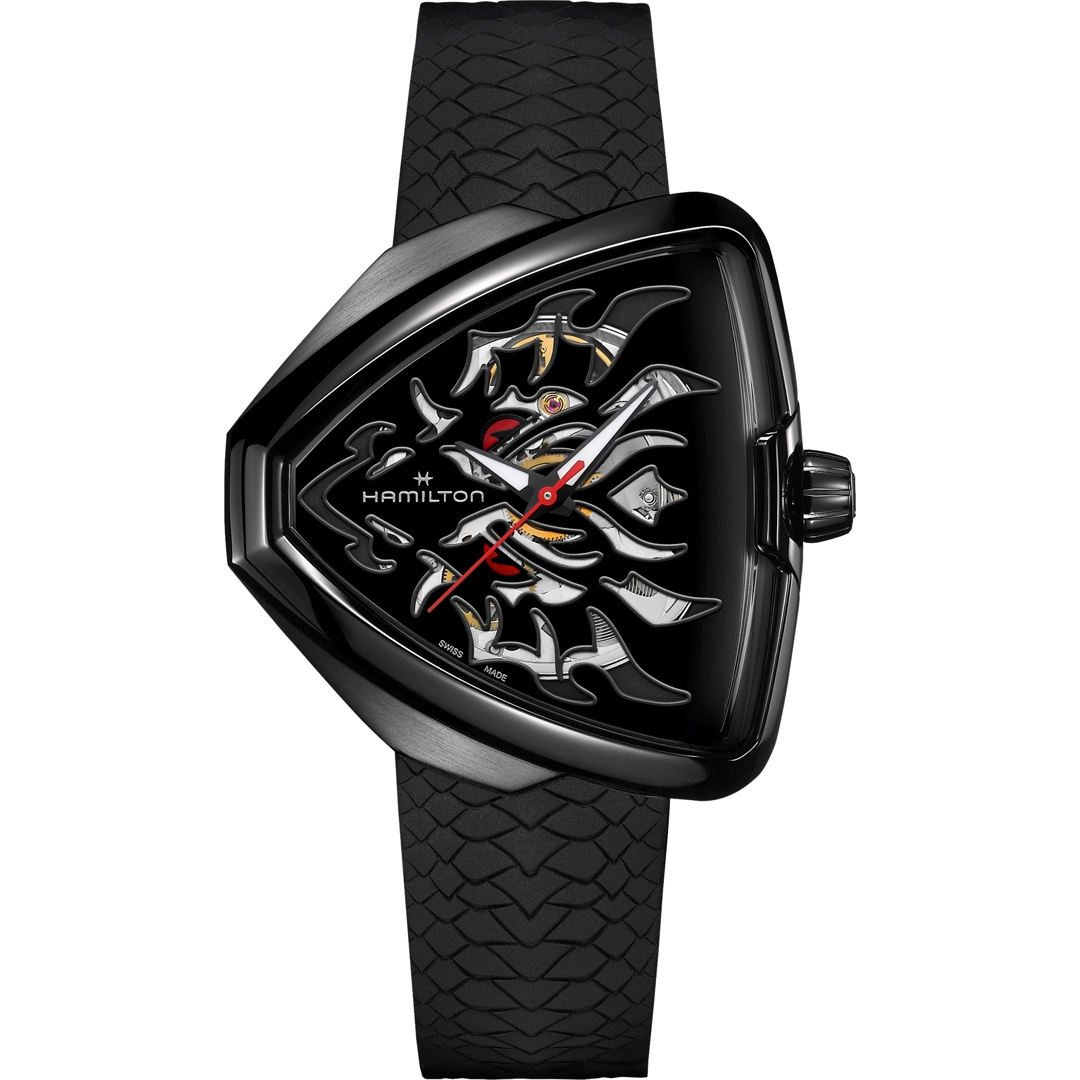 Hamilton Shaped Ventura Elvis80 Skeleton Dragon Schwarz