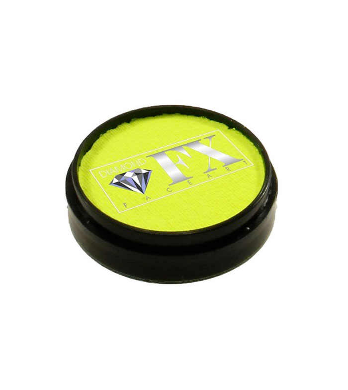 Diamond FX - Face & Body Fluorescent Aquacolor - DFX050: Yellow