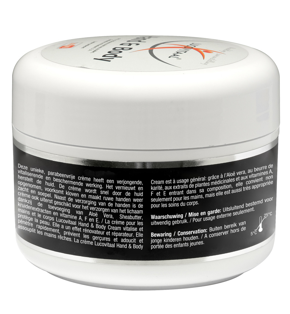Lucovitaal Hand & Body Crème (200 ml)