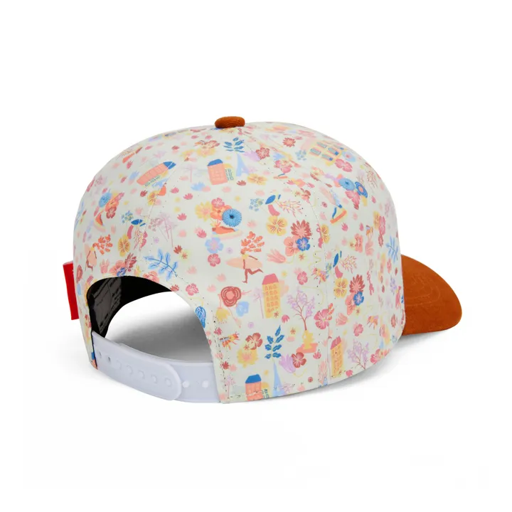 Hello Hossy Casquette Dried Flowers | Orange Rouille