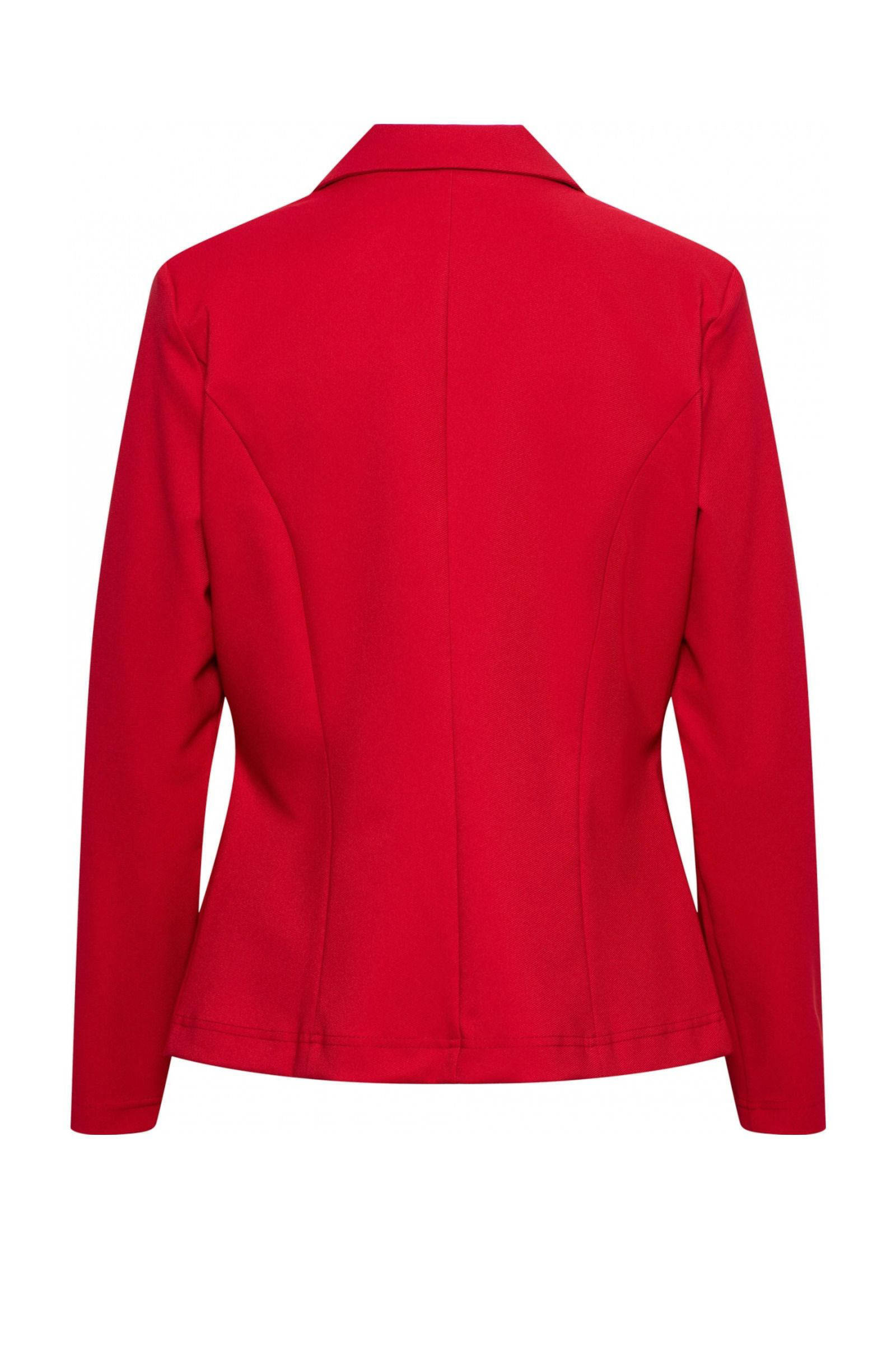 &Co Woman rechtvallende blazer PHILEINE COMFORT TWILL rood