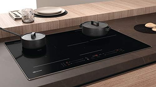 Bauknecht Induktions-Kochfeld BS 2677C AL / 77 cm/Flexi Zone/Booster/Automatik Funktionen/Timer/Schmelzstufe/Restwärmeanzeige