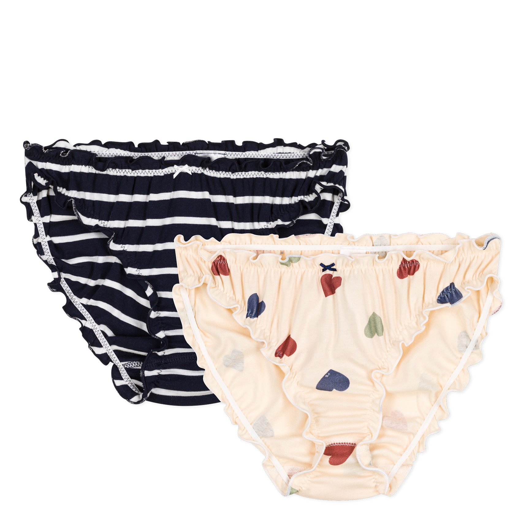 Lot de 2 culottes imprimées en coton | Multicolore