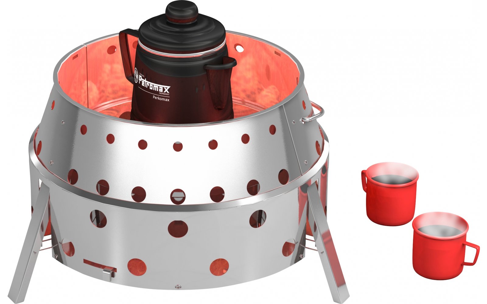 Petromax Atago BBQ Grill Klappgrill Holzkohlegrill