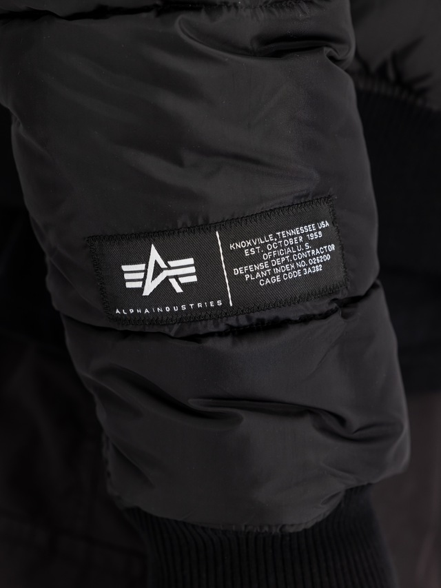 Alpha Industries Steppjacke »MA-1 Logo Puffer« ohne Kapuze