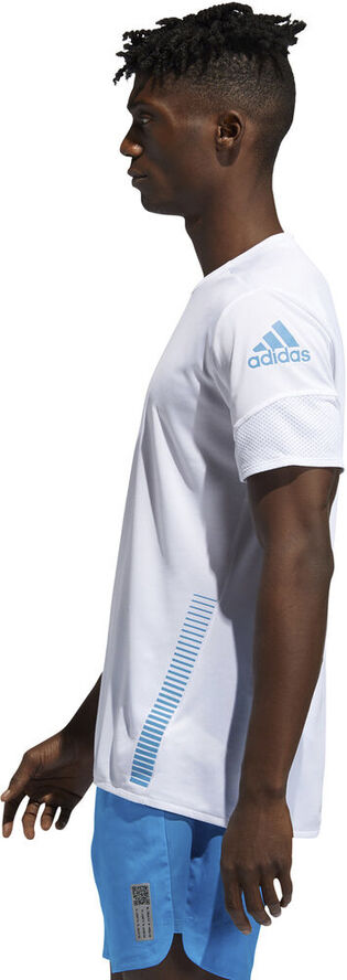 adidas 25/7 Rise Up N Run Parley T-shirt Hvid
