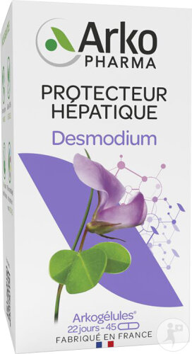 Arkogélules Desmodium 45 Détoxifiant Hépatique Gélules FR