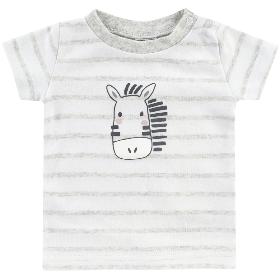 JACKY T-Shirt+Shorts Zebra grau melange