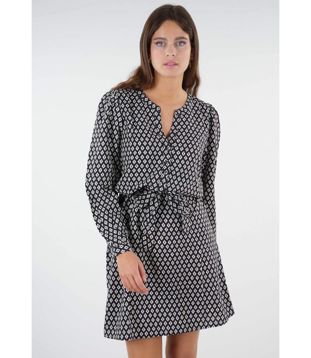 Robe imprimé geométrique DAYIA