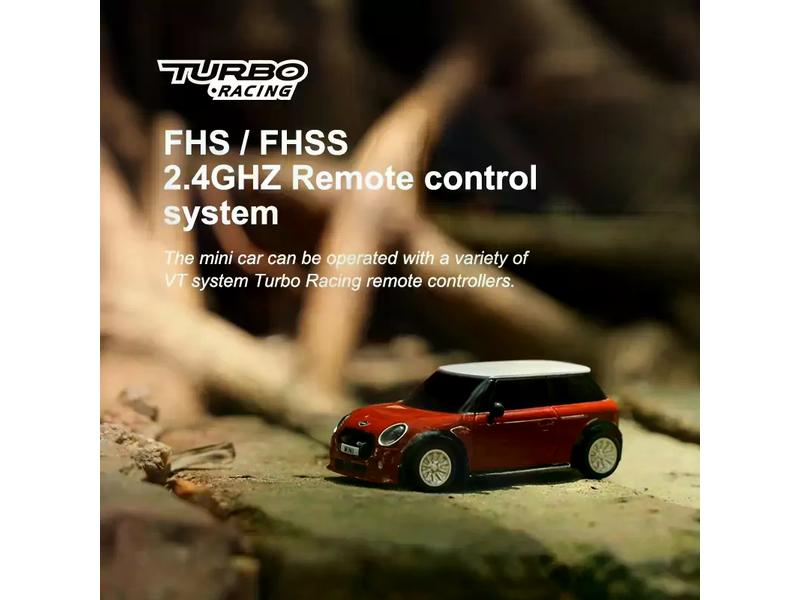 Turbo Racing Mini Cooper TR01, RTR, 1:76 Vollwertiges RC-Auto im micro Format