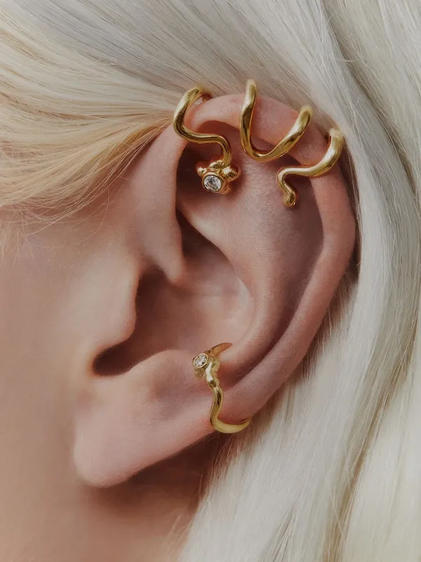 Iris Ear Cuff Maria Black