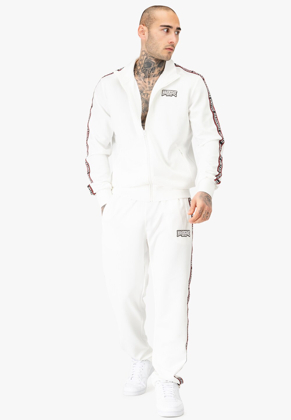 Hardcore United Herren Trainingsanzug normale Passform GENTLE CORE