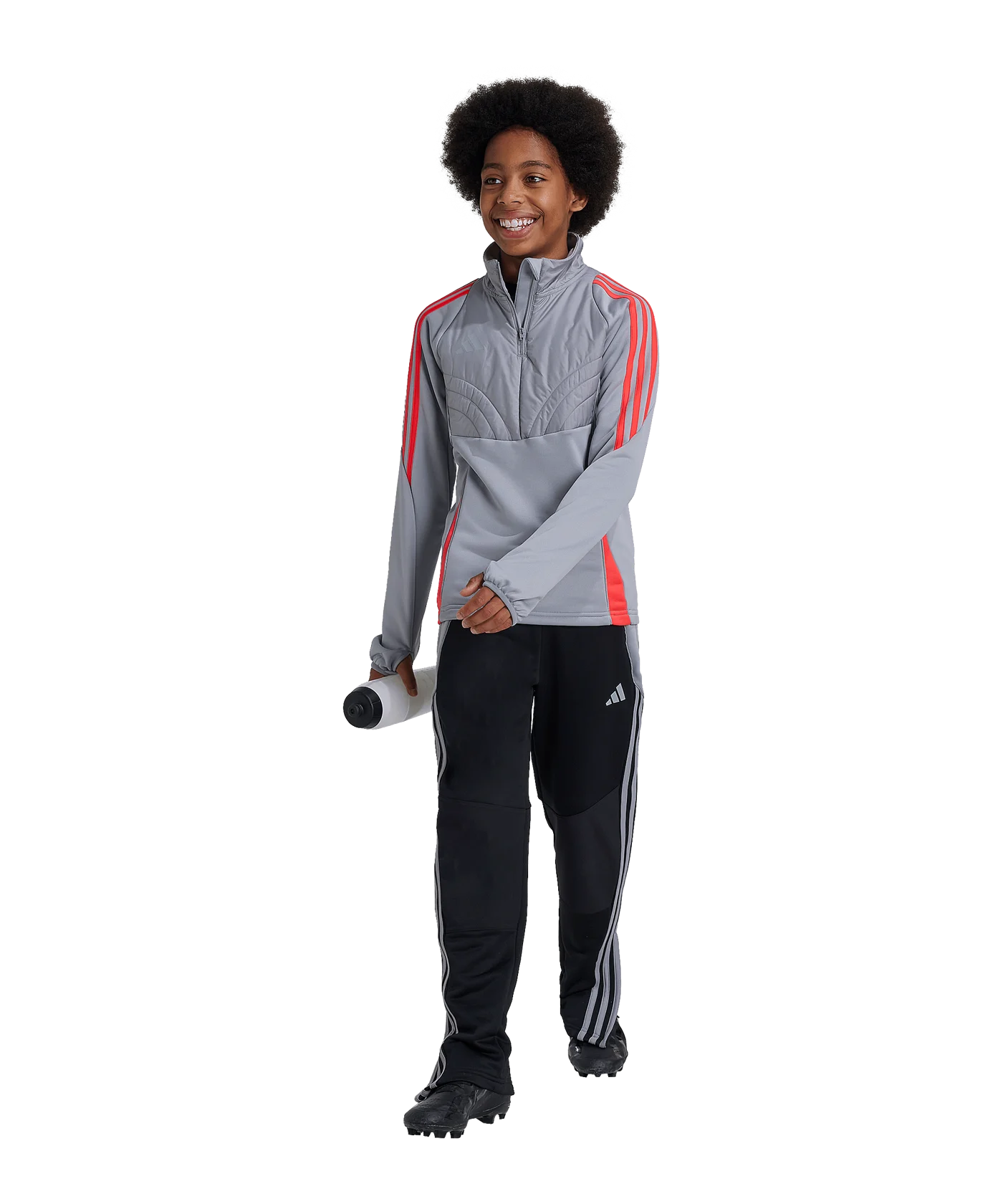adidas Tiro 24 Trainingsjacke Kids Grau
