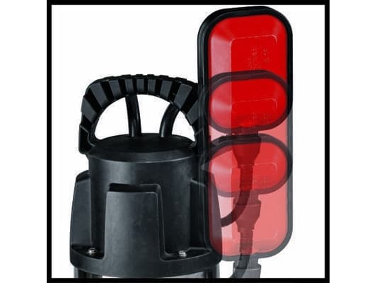 Einhell GC-DP 9040 N, 900 W, AC, 22000 l/t, Sort, Rød, Rustfritt stål