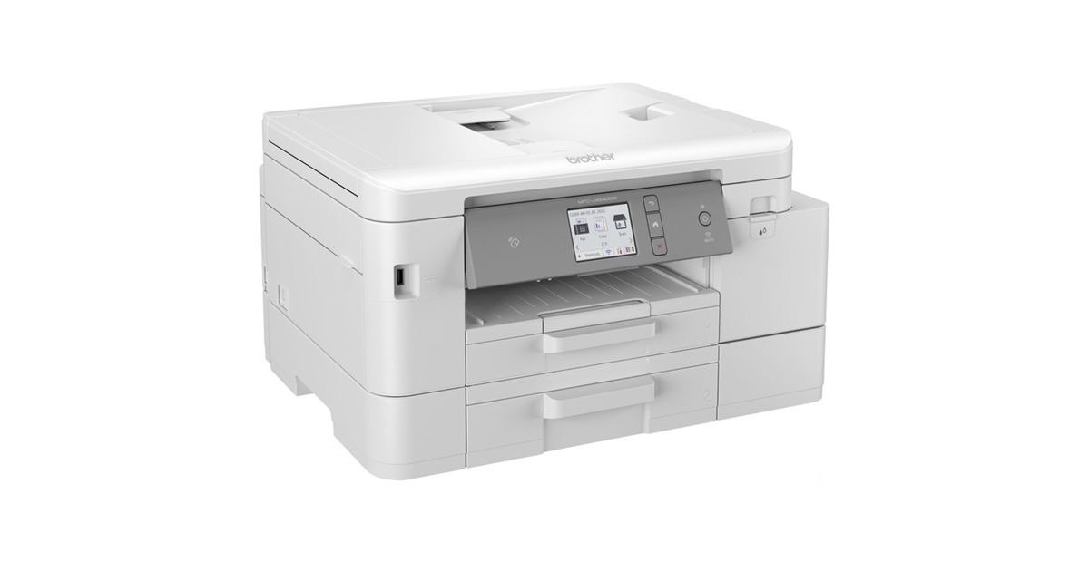BrotherMFC-J4540DW all-in-one inkjetprinter met faxfunctie  (Grijs, Scannen, Kopiëren, Faxen, LAN, Wi-Fi)