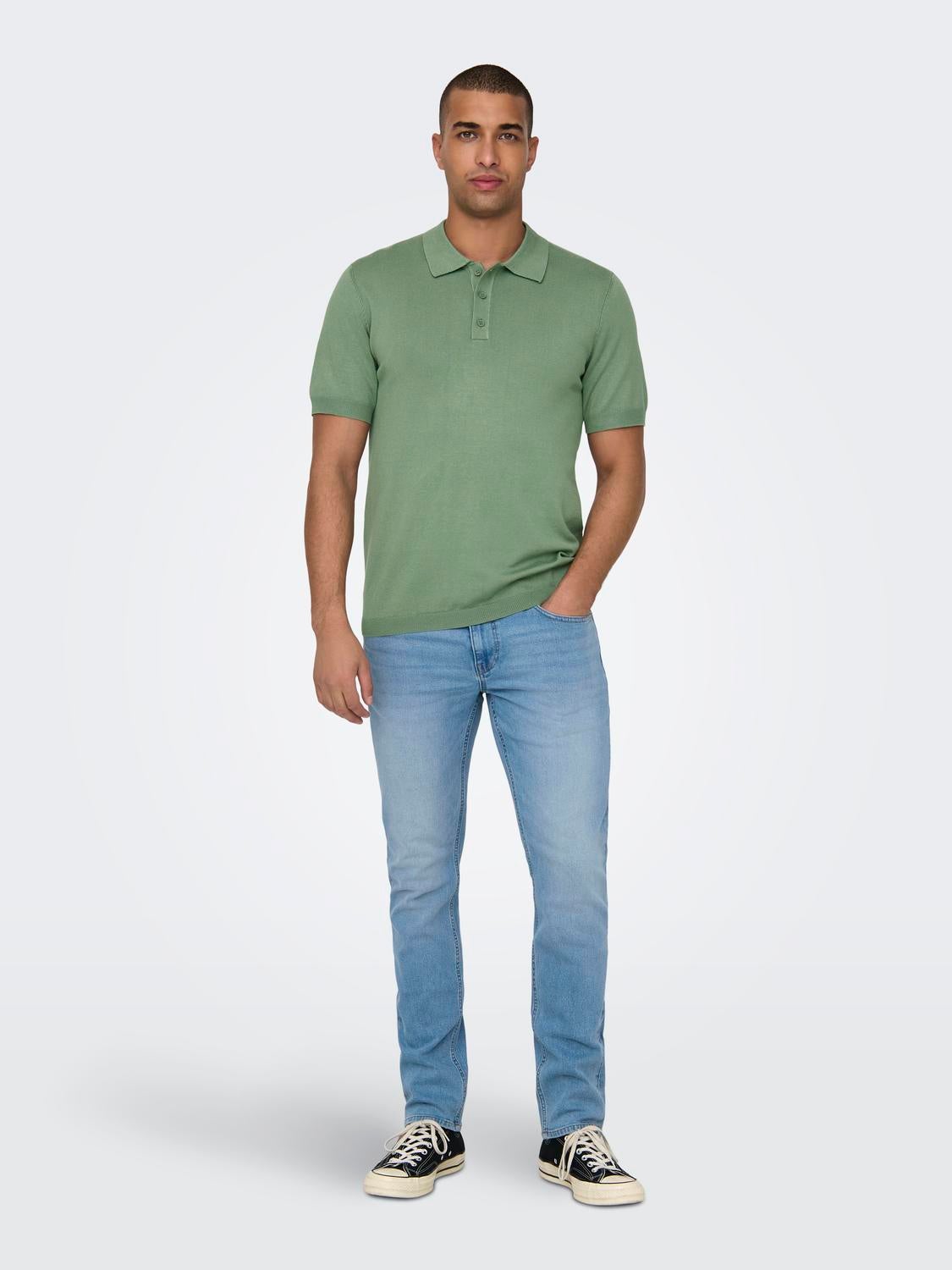 ONSWYLER Pullover Hedge Green