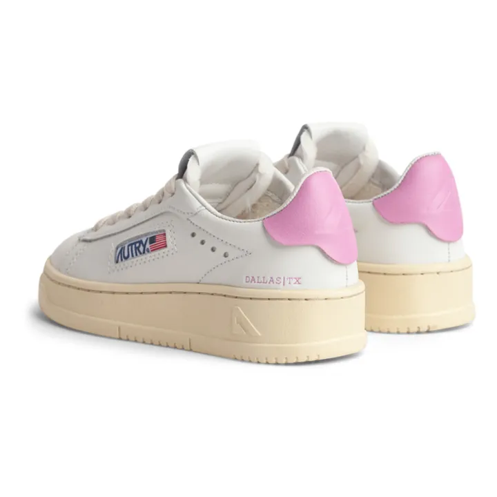 Autry Baskets Kids Medalist Low Cuir | Rose