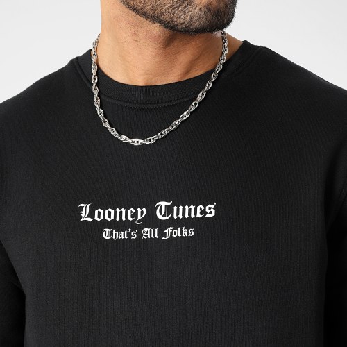 Sweat Crewneck Bugs Bunny Graff Noir