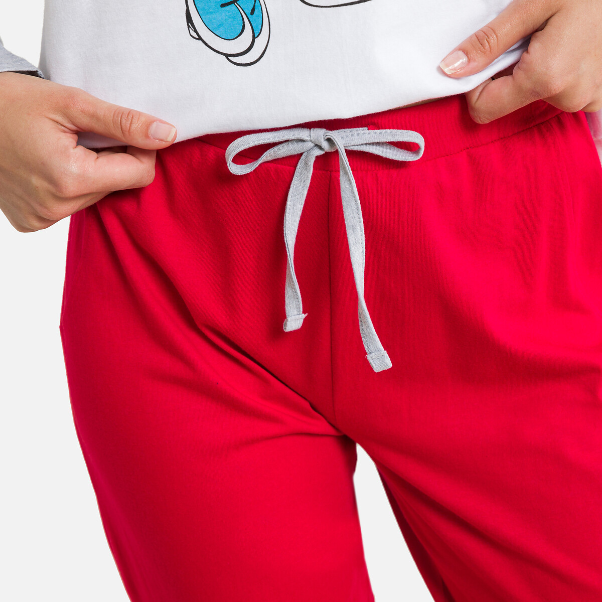 OS SMURFS<br>Pijamas dos Smurfs