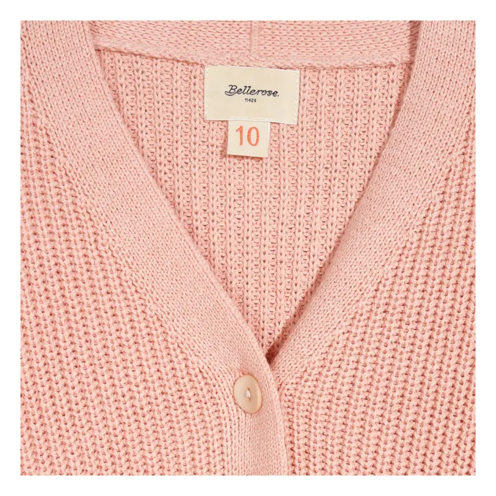 Bellerose Cardigan Gelod | Rose poudré