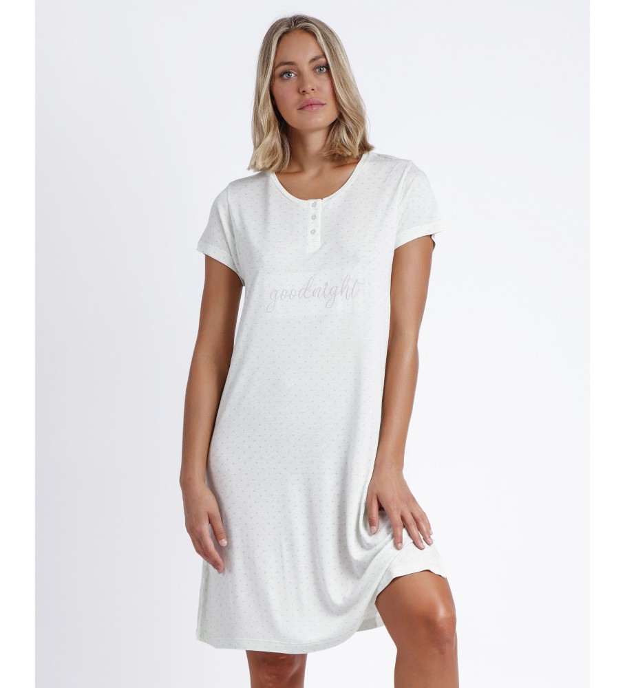 Camisola branca Admas Good Night