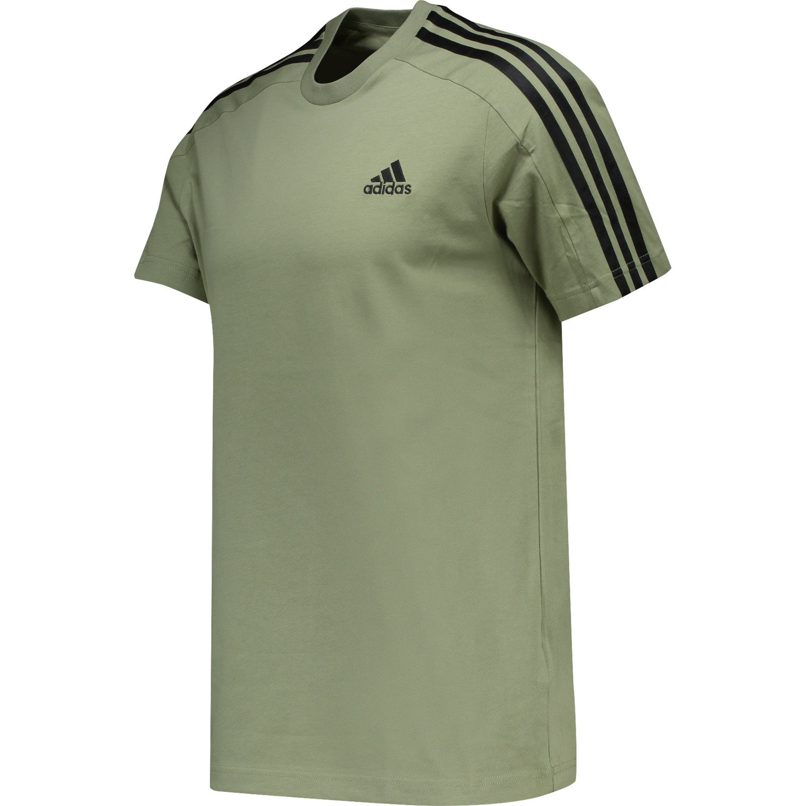Adidas Herren-T-Shirt 3S SJ L, olive