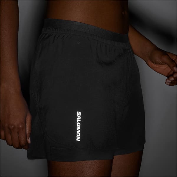 Short trail SALOMON CROSS 2IN1 SHORT W 25 DEEP BLACK