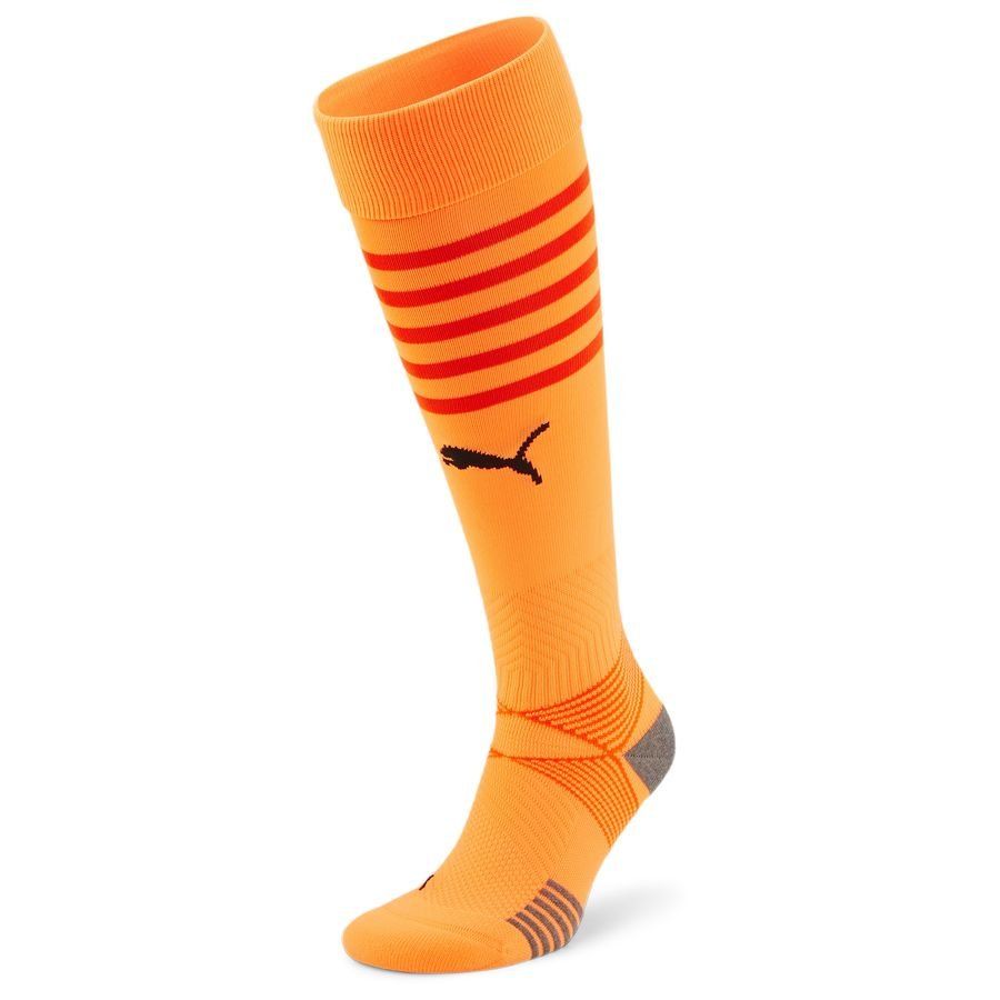 PUMA Chaussettes de Football teamFINAL - Orange/Noir