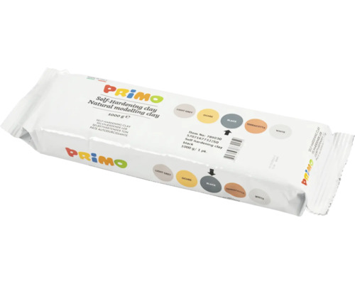 Zelfhardende klei, zwart, 1000 g