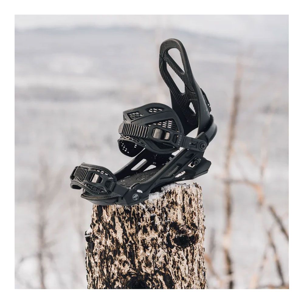 Arbor HEMLOCK - Fixations snowboard 090 black