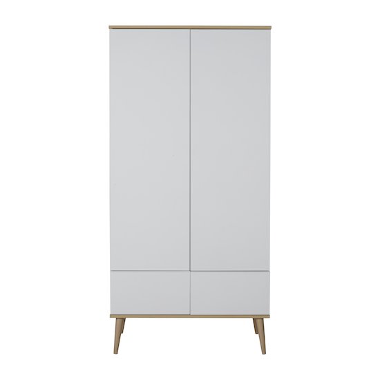 Flow armoire 2 portes   White & Oak        de               Quax