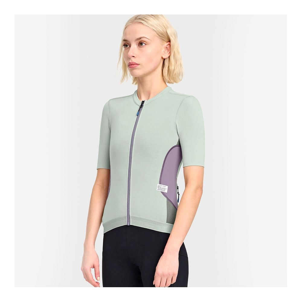 Maap ALT ROAD JERSEY - Maillot Femme grey mist