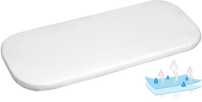 BabyMatex Jersey Stretchlaken 80x160, Hvit