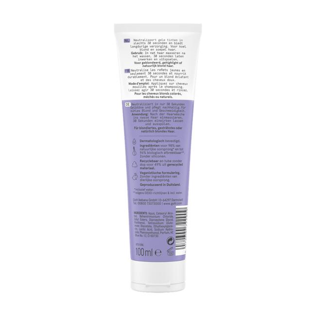 Guhl 30 SEC. Intensief Anti-Geel Masker 100 ML