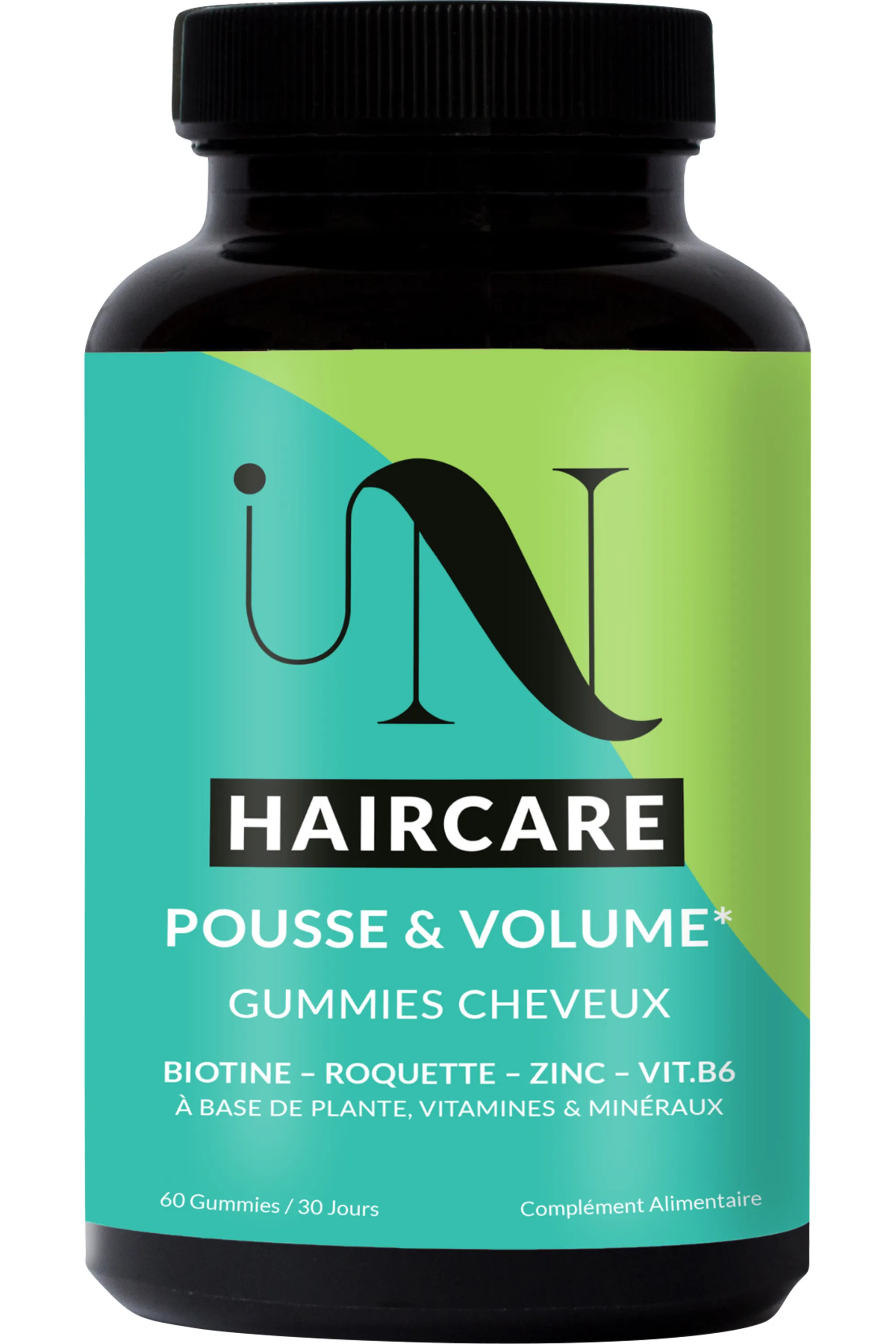 In Haircare Compléments alimentaires gummies cure pousse de cheveux-150 g