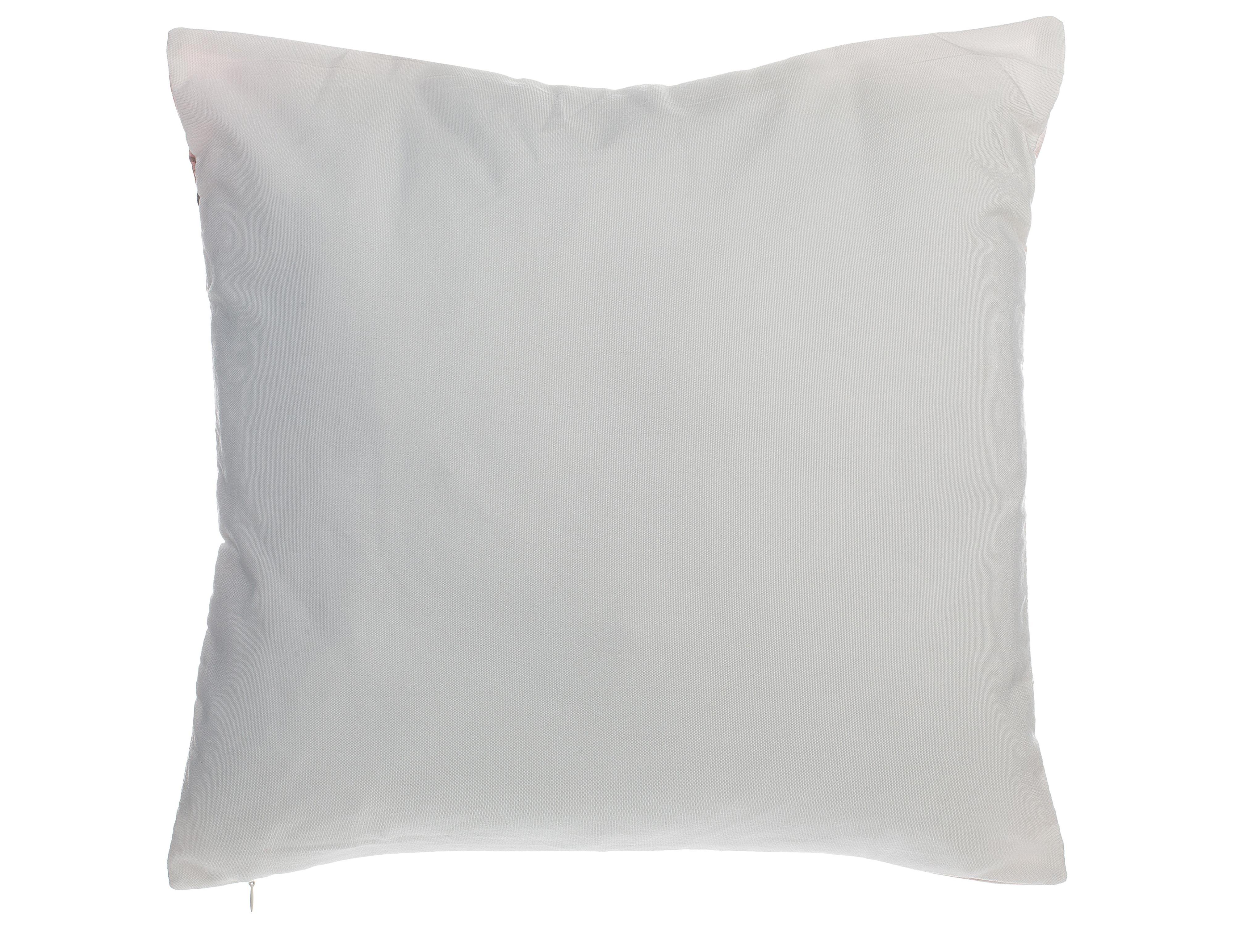 Set van 2 sierkussens LANTANA 45 x 45 cm Roze marmer effect