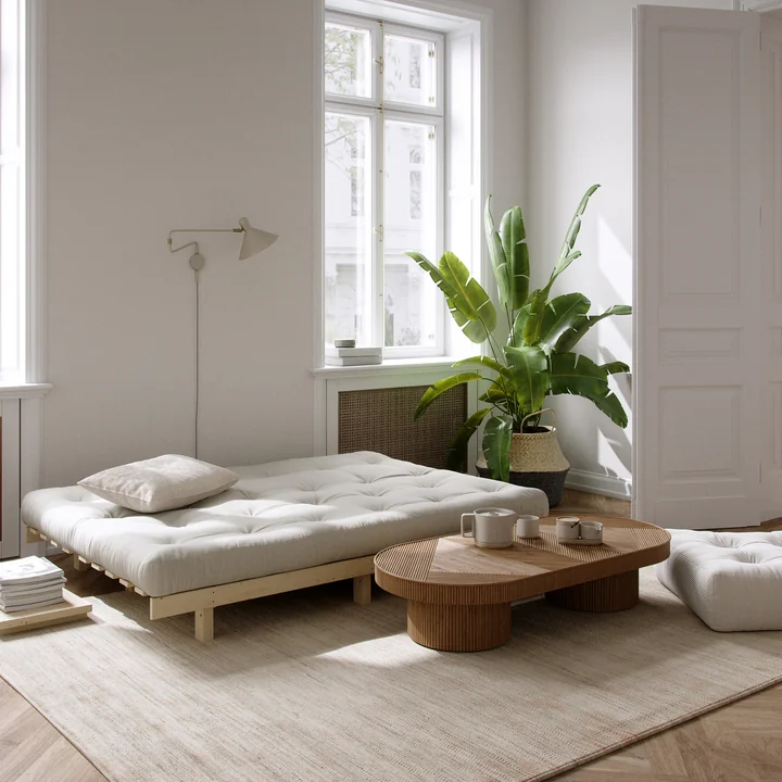 Karup Design - Lean Schlafsofa, Kiefer natur / beige