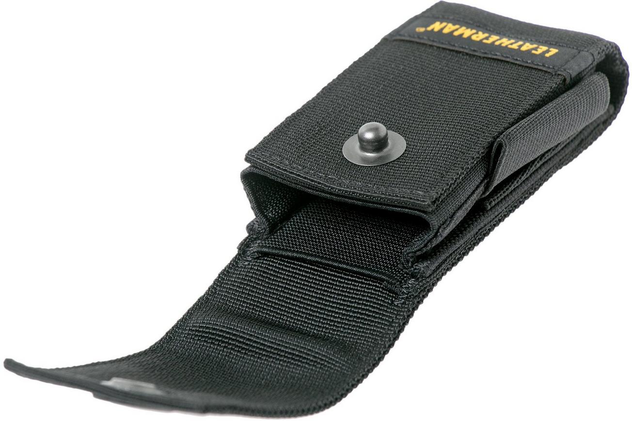 Leatherman Nylon Sheath Large Black, 4 Pockets, riemfoedraal