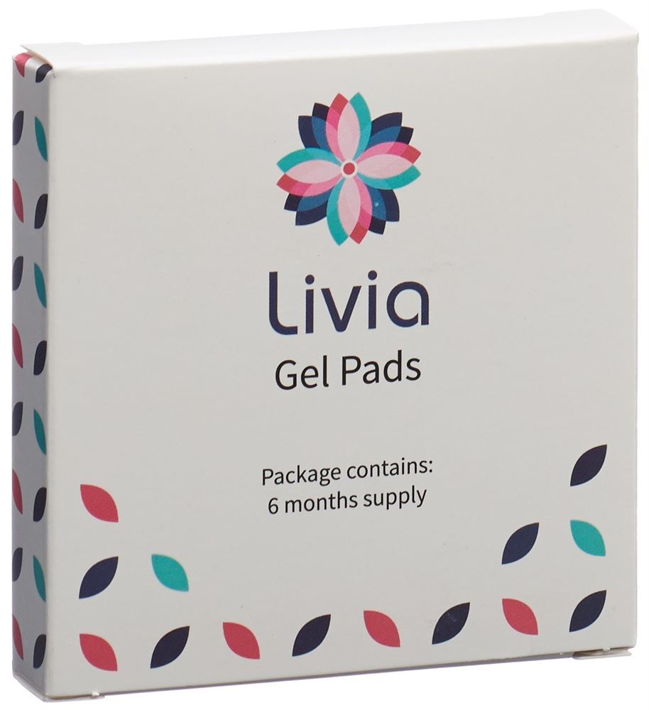 LIVIA Gel-Pads 6-Monatspackung<br>6 Stück, hydrogel